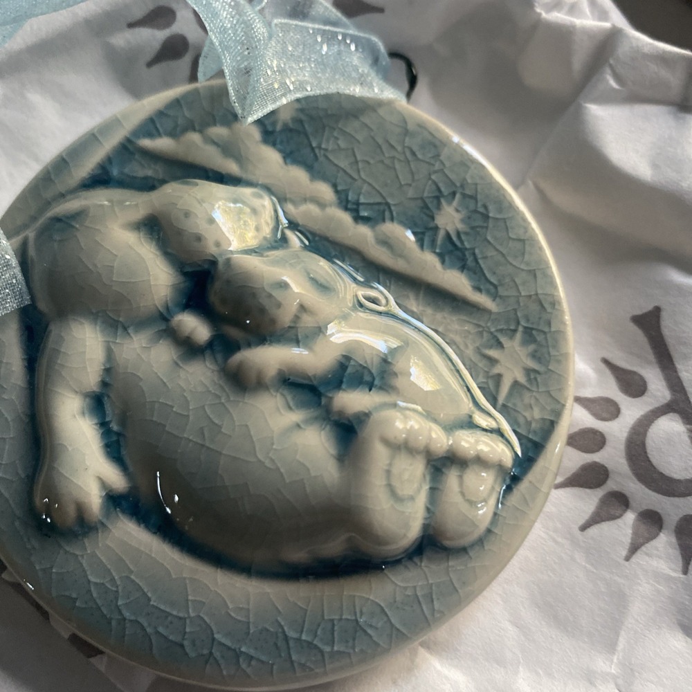 Rookwood Pottery Fiona The Hippo Ornament 2022 Second - Picture 6 of 8